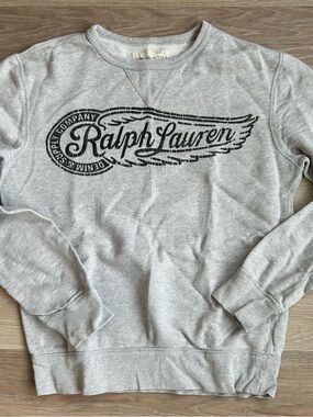 Denim & Supply Ralph Lauren Light Gray Sweatshirt